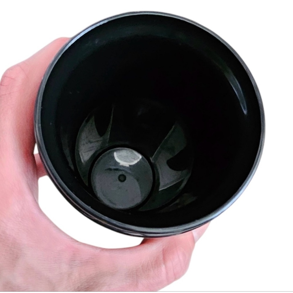 Kate Spade Black and White Polka Dot Travel Mug - Picture 3 of 5